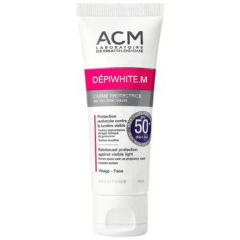 Depiwhite M, niewidzialny krem ochronny do twarzy, SPF50+, 40 ml - ACM
