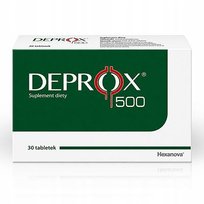 Deprox 500 na zapalenie prostaty suplement diety dla mężczyzn 30 tabletek HEXANOVA