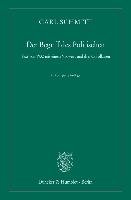 Der Begriff des Politischen. Schmitt Carl