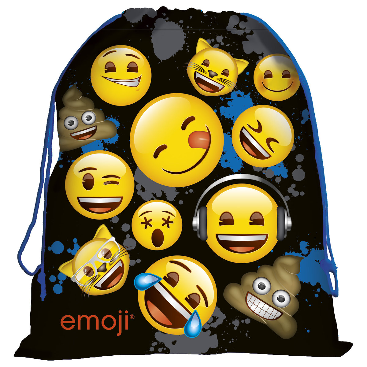 Фото - Шкільний рюкзак (ранець) Derform, worek-plecak, Emoji