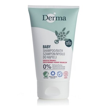 Derma, Eco Baby Shampoo Bath, szampon i mydło do kąpieli, 150 ml - Derma