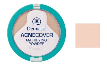 Dermacol, Acnecover, puder matujący do cery problematycznej, 01 Porcelain, 11 g - Dermacol