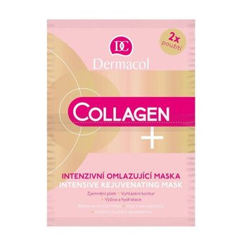 Dermacol, Collagen+, maseczka intensywnie odmładzająca do twarzy Intensive Rejuvenating Mask, 2x8 g - Dermacol