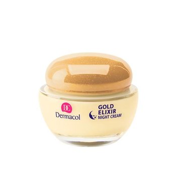 Dermacol, Gold Elixir, odmładzający krem na noc z kawiorem, 50 ml - Dermacol