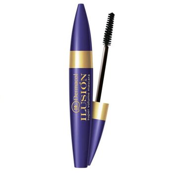 Dermacol, Ilusion, pogrubiający tusz do rzęs 01 Black, 11 ml - Dermacol