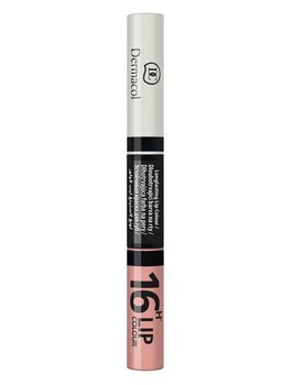 Dermacol, Lip Colour Longlasting  2w1, pomadka i błyszczyk do ust 14, 7,1 ml - Dermacol