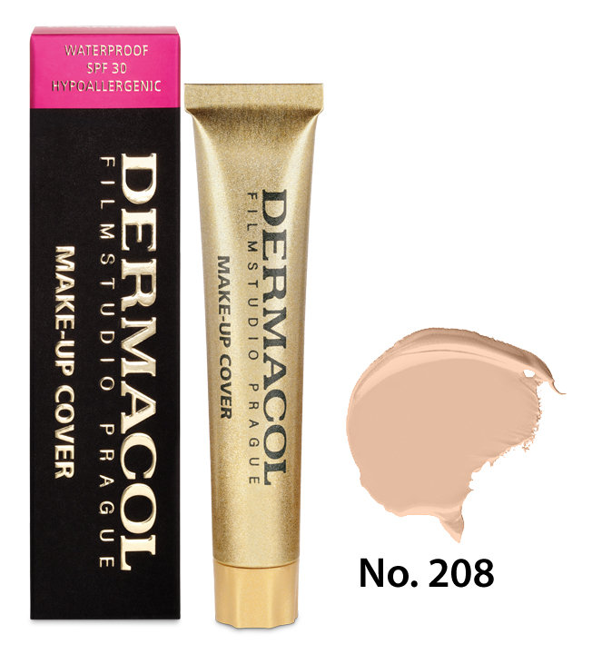 Empik Dermacol, Make-Up Cover, podkład kryjący do twarzy, 208, 30 g
