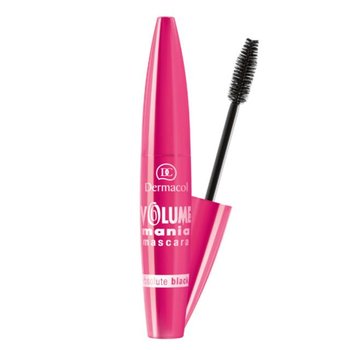 Dermacol, Volume Mania Mascara, tusz do rzęs dodający objętości Absolute Black, 10 ml - Dermacol
