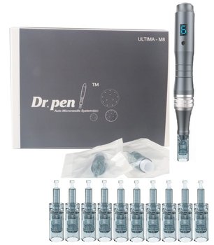 Dermapen M8c Przewodowy Mezoterapia Mikroigłowa + 10 kartridży - Inny producent