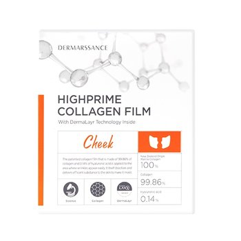 Dermarssance, Highprime Collagen Film Cheek, Płatki na policzki, 5szt. - DERMARSSANCE