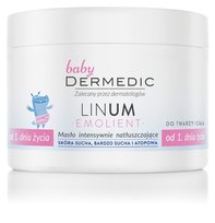 Dermedic, Linum Baby Emolient, masło intensywnie natłuszczające, 225 g