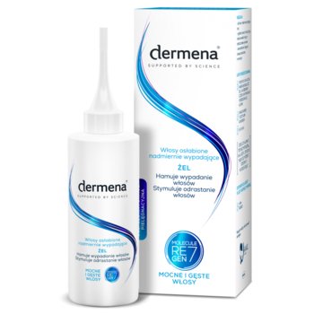 Dermena, żel hamujący wypadanie włosów, 150 ml - Dermena