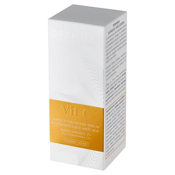 Dermika, Esthetic Solutions Vit C, Skoncentrowane serum rozświetlające Anti-Age na dzień i noc, 30 ml - Dermika