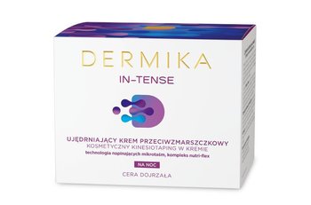 Dermika, In-Tense, krem ujędrniający przeciwzmarszczkowy na noc, 50 ml - Dermika