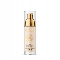 Dermika Luxury Ceramides Pielęgnacyjny Podkład 4w1 Fluid Serum Korektor 01