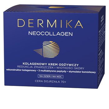 Dermika, Neocollagen, multikolagenowy krem odżywczy do redukcji zmarszczek i wiotkości skóry 70+, 50 ml - Dermika