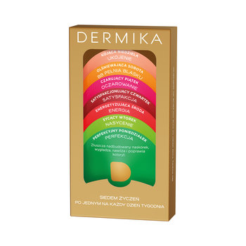 Dermika, zestaw maseczek Siedem Życzeń, 7 szt. - Dermika