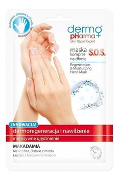 Dermo Pharma, maska-kompres na dłonie dermoregeneracja i nawilżenie S.O.S., 250 g - Dermo Pharma