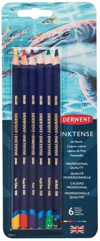 DERWENT Kredki Inktense akwarelowe z tuszem 6 kol - Derwent