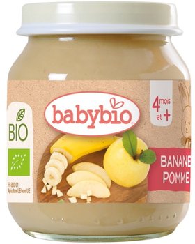 Deser banan-jabłko od 4 miesiąca BEZGL. BIO 130 g - BABYBIO