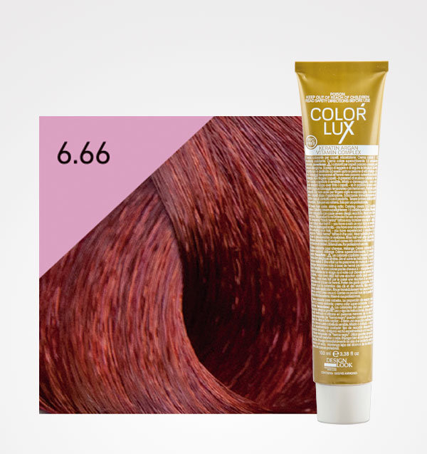 DESIGN LOOK Farba do włosów 6.66 COLOR LUX 100 ml | Sklep EMPIK.COM