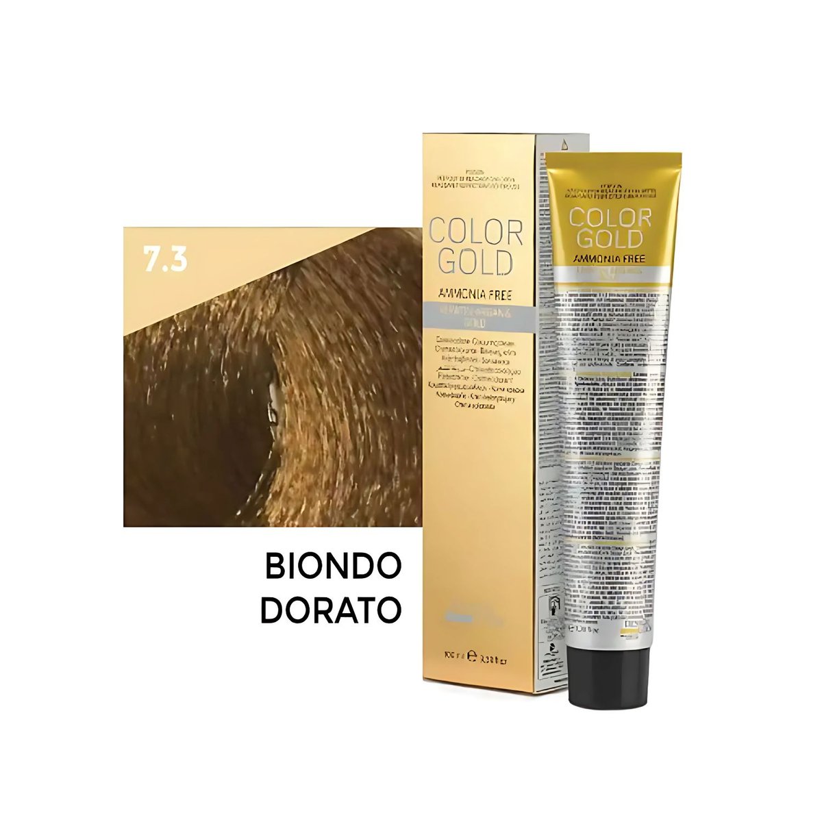 7 3 Color DESIGN LOOK Farba do włosów 7.3 COLOR GOLD 100 ml bez amoniaku | Sklep ...