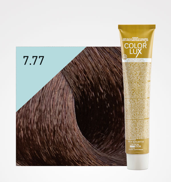DESIGN LOOK Farba do włosów 7.77 COLOR LUX 100 ml | Sklep EMPIK.COM