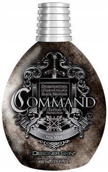 Designer Skin, Command Black, ciemny bronzer do opalania, 400 ml - Designer Skin