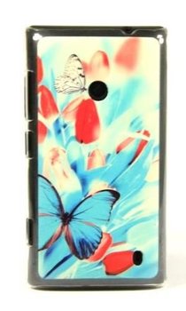 Desing Nokia Lumia 520 Motyle I Tulipany - Bestphone