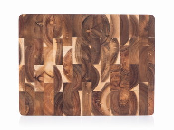 Deska do krojenia drewniana akacjowa Brilliante 40x30x3,3 cm - Banquet