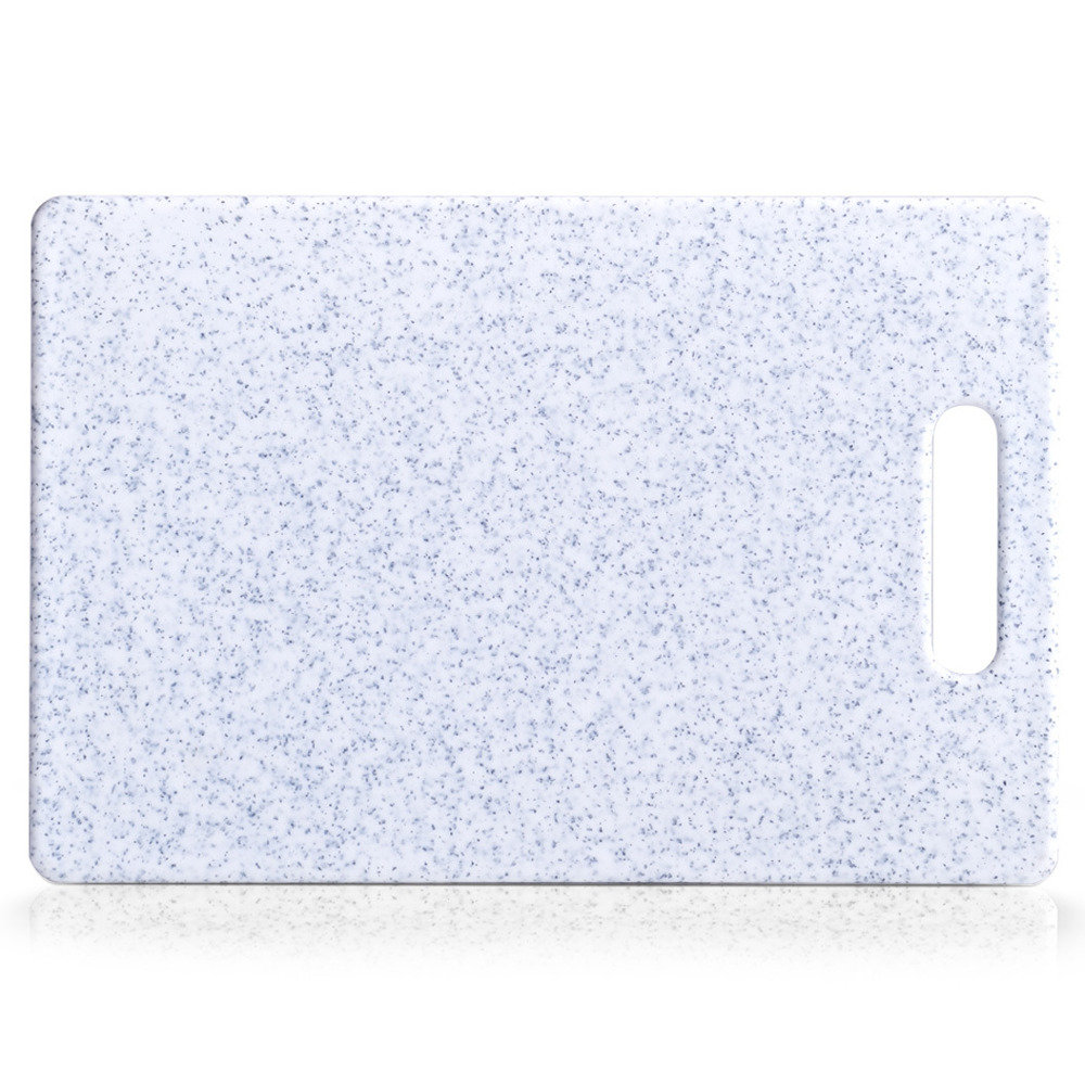 Deska do krojenia imitująca granit, ZELLER, 30x20x0,8 cm, szara