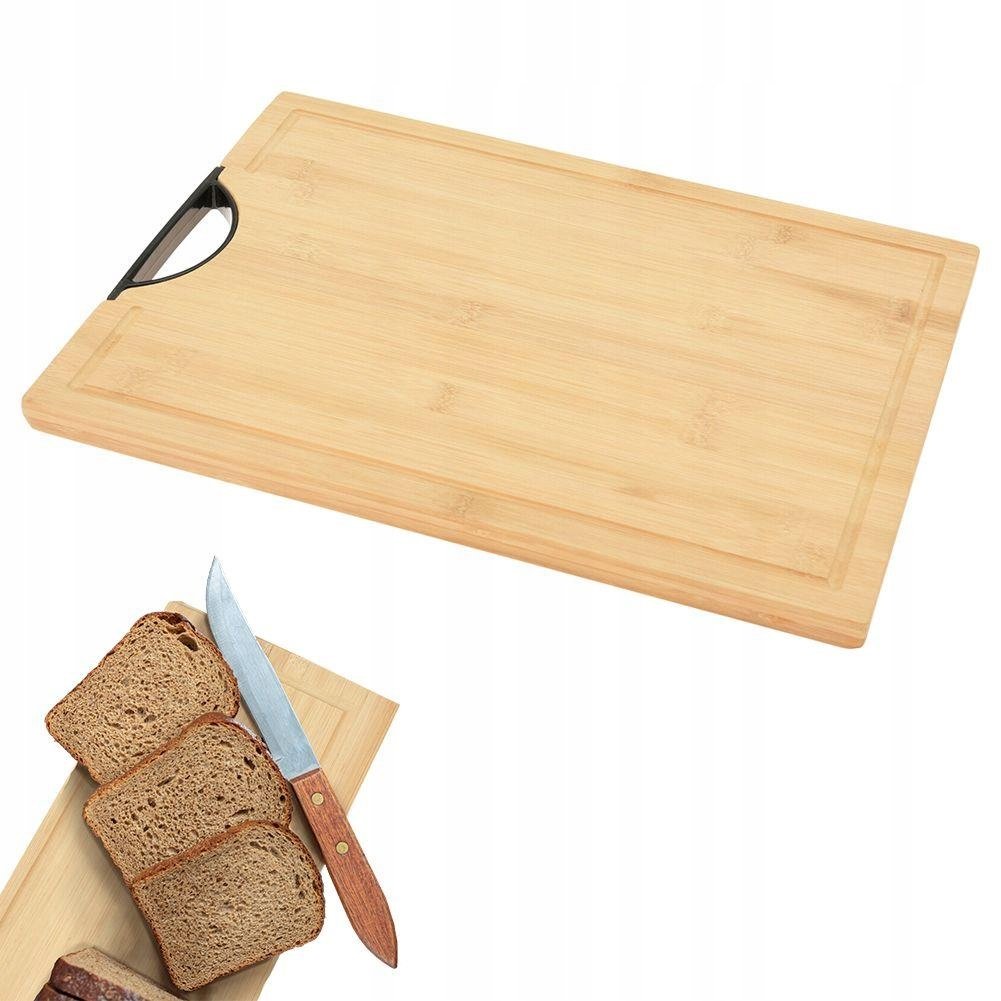 Zdjęcia - Deska do krojenia / podstawka Excellent Houseware Deska do krojenia serwowania drewniana kuchenna 