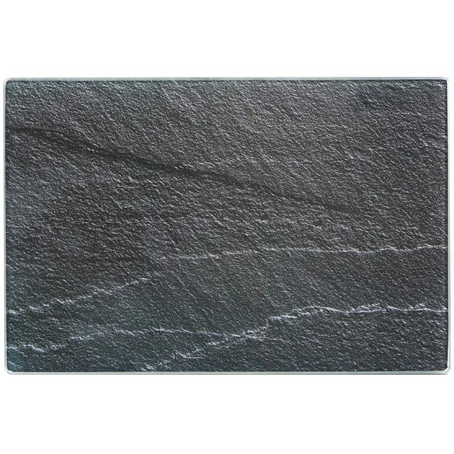 Deska do Krojenia ZELLER Anthracite Slate, grafitowa, 30x20 cm