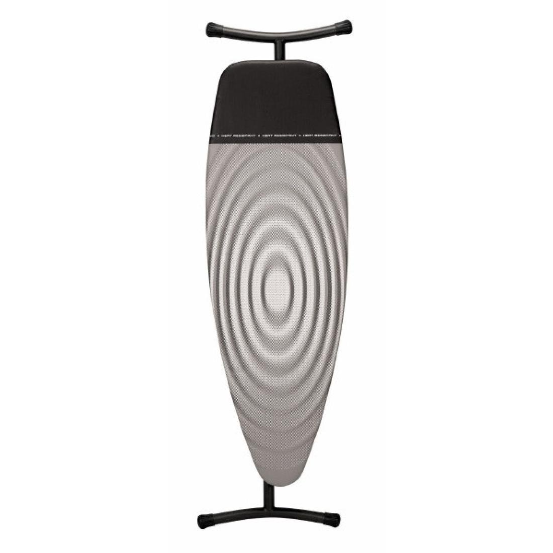 Deska do prasowania BRAANTIA Titan Oval, czarna, rozmiar D, 135x45 cm