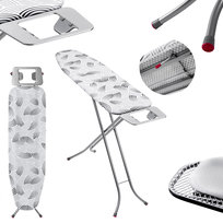 Deska do prasowania z uchwytem żelazko składana standardowa 114x34cm