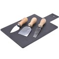 Deska do serów, 3 noże w zestawie, 30 x 17 cm - EH Excellent Houseware