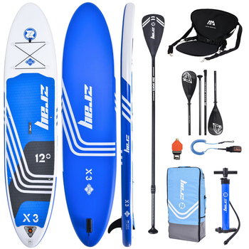 DESKA POMPOWANA SUP ZRAY X3 - X-RIDER 12'0" COMBO z wiosłem - ZRAY