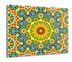 deska splashback druk Mozaika kwiaty kolor 60x52, ArtprintCave - ArtPrintCave