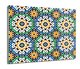 deska splashback z foto Mozaika kwiaty wzór 60x52, ArtprintCave - ArtPrintCave