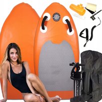 DESKA SUP 155 CM STAND UP PADDLE POMPOWANA DO PŁYWANIA POMPKA TORBA ZESTAW