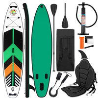 Deska Sup Do Pływania Paddle Board 350 Cm Pompowana Zestaw Siedzisko Wiosło