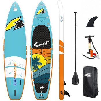 Deska SUP F2 SUNSET 11'8" TURQUISE - pompowany paddleboard - F2