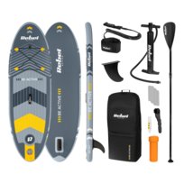 Deska SUP pompowana do pływania 244 cm wiosło Rebel zestaw pompka plecak