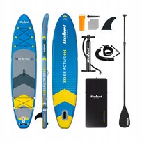 Deska SUP pompowana do pływania drop-stitch 350 cm wiosło zestaw