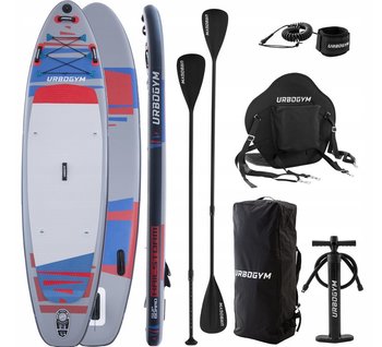 Deska SUP pompowana do pływania paddle board 320cm + siedzisko + GoPro set - Urbogym