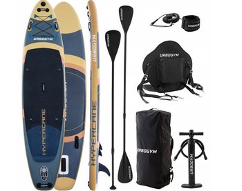 Deska SUP pompowana do pływania paddle board 350cm + siedzisko + GoPro set - Urbogym