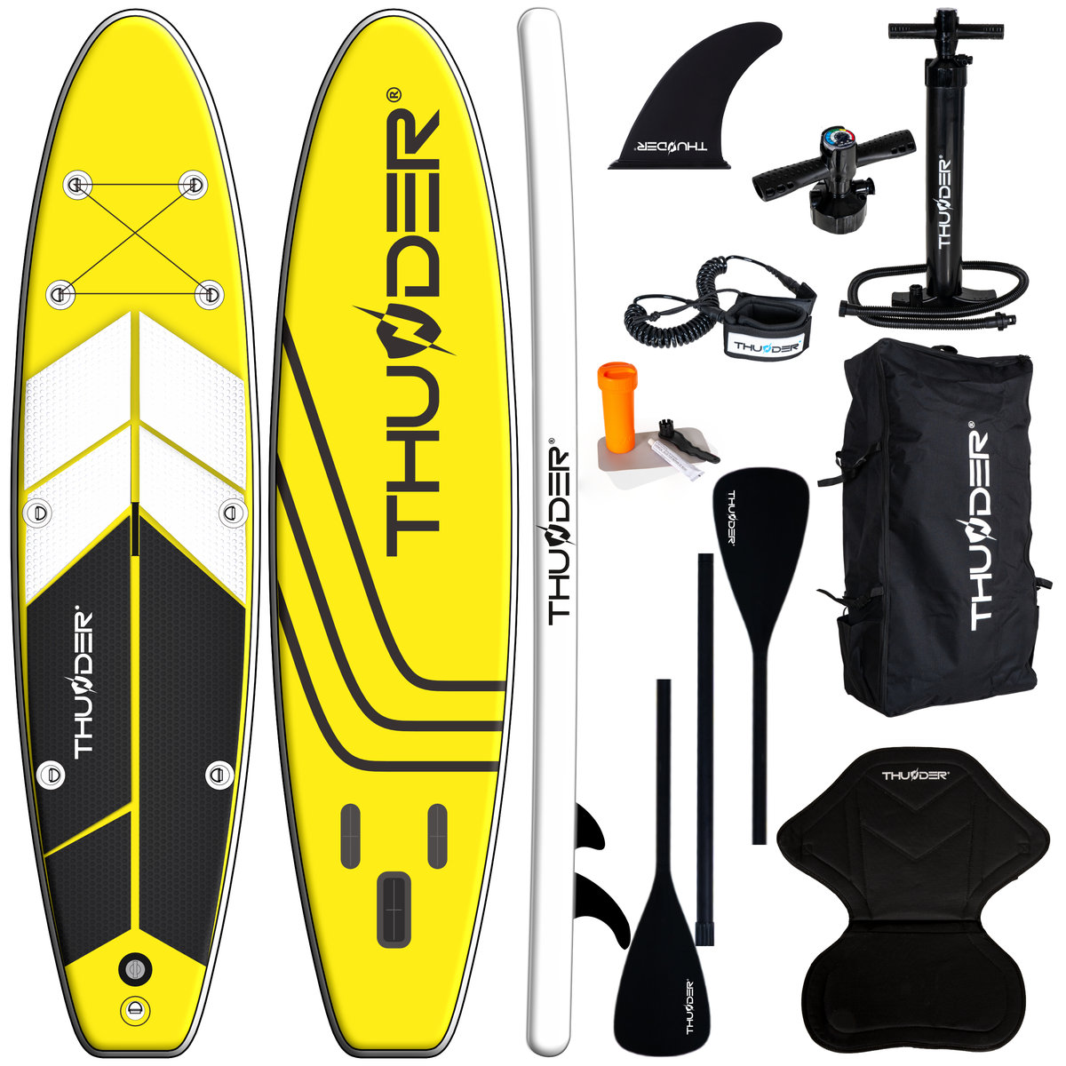 Zdjęcia - Deska SUP Thunder Deska Pompowana  Coast-yellow-320 