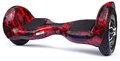 Deskorolka Elektryczna OIO 10" Flame 1000 W Czerwona Hoverboard BLUETOOTH + TORBA gratis - OiO