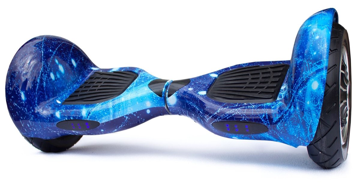 Deskorolka Elektryczna OIO 10' Space Blue 1000 W Niebieska Hoverboard BLUETOOTH + TORBA gratis dla chłopca