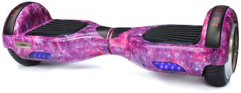 Deskorolka Elektryczna OIO 6,5" Cosmos Shine 800 W Różowa-Fioletowa Hoverboard BLUETOOTH + TORBA gratis dla dziewczynki - OiO